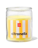 HEMA Citronella geurkaars in glas met Ø6.5x8