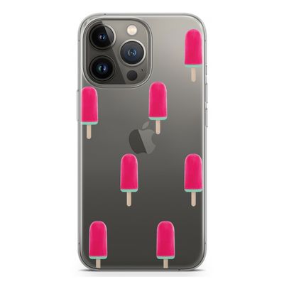Waterijsje: iPhone 13 Pro Transparant Hoesje