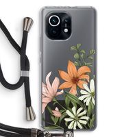 Floral bouquet: Xiaomi Mi 11 Transparant Hoesje met koord