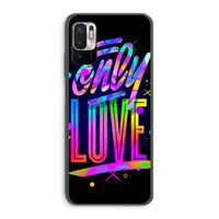Only Love: Xiaomi Redmi Note 10 5G Transparant Hoesje