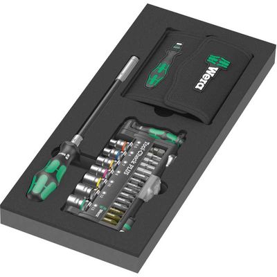 9750 Schuimrubberen inzetstuk met Kraftform Kompakt en Tool-Check PLUS Set 1, 57-delig Gereedschapsset