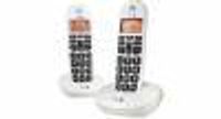 Doro PhoneEasy 100W - Duo DECT telefoon - Wit