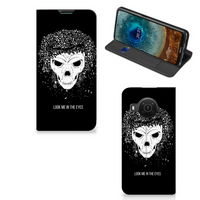 Mobiel BookCase Nokia X20 | X10 Skull Hair - thumbnail