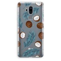 Kokosnoot roze: LG G7 Thinq Transparant Hoesje