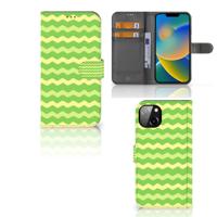 iPhone 14 Plus | Telefoon Hoesje | Waves Green
