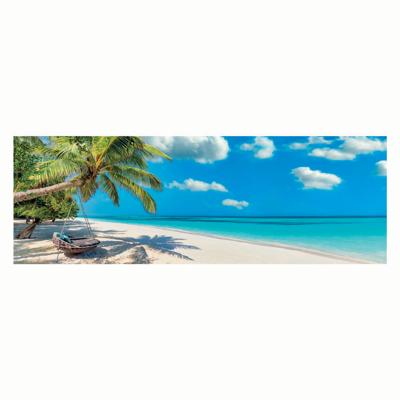 Clementoni panoramapuzzel schommelen bij de oceaan, 1000st.