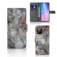 Samsung S10 Lite | Bookcase | Marmer Grijs