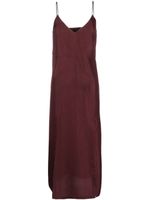 Róhe side-slits maxi slip dress - Rouge - thumbnail