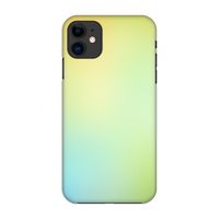 Minty mist pastel: Volledig geprint iPhone 11 Hoesje