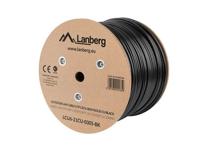 Lanberg LCU6-21CU-0305-BK netwerkkabel Zwart 305 m Cat6 U/UTP (UTP) outdoor
