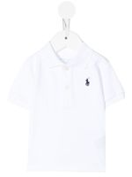 Ralph Lauren Kids polo à logo brodé - Blanc