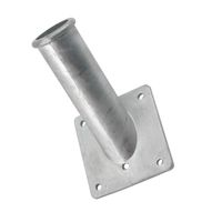 Vlaggenstokhouder / vlaggenhouder aluminium 30 mm     - - thumbnail