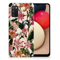 Samsung Galaxy A02s | TPU Case | Flowers