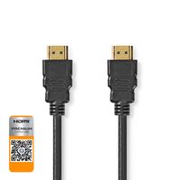 Nedis Premium High Speed ??HDMI-Kabel met Ethernet | 2 m | 1 stuks - CVGP34050BK20 CVGP34050BK20 Nedis Premium High Speed ??HDMI-Kabel met Ethernet | 2 m | 1 stuks - CVGP34050BK20 CVGP34050BK20