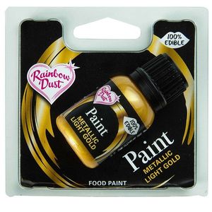RD Eetbare Metallic Verf Light Gold 25 ml