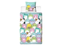 Kinder dekbedovertrek 140 x 200 cm (Squishmallows)
