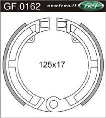 Newfren Remsegment 162 pk50 4v v