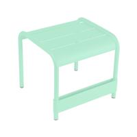 Fermob Luxembourg bijzettafel/voetenbank laag L44 x B42 cm Opaline green - thumbnail