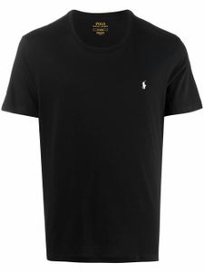 Polo Ralph Lauren t-shirt à broderie Poly Pony - Noir