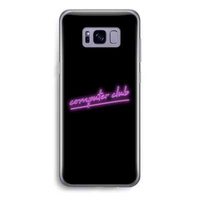 Vice Black: Samsung Galaxy S8 Transparant Hoesje
