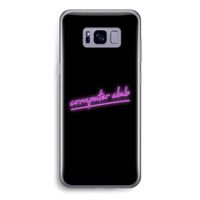 Vice Black: Samsung Galaxy S8 Transparant Hoesje