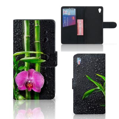 Sony Xperia Z3 Hoesje Orchidee