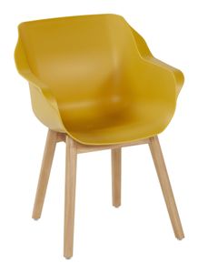 Hartman Tuinstoel 'Sophie Teak' met armleuning, kleur Geel