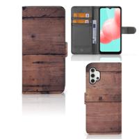 Samsung Galaxy A32 5G | Book Style Case | Old Wood