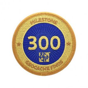 Milestone Badge - 300 Finds