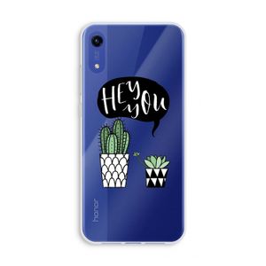 Hey you cactus: Honor Play 8A Transparant Hoesje