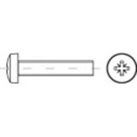 TOOLCRAFT TO-5375163 Lenskopschroeven M10 16 mm Kruiskop Phillips RVS A2 100 stuk(s)