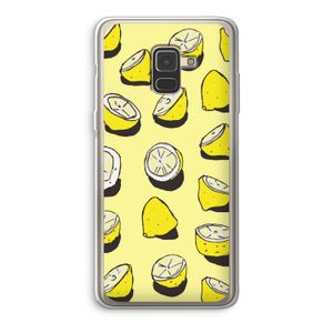 When Life Gives You Lemons...: Samsung Galaxy A8 (2018) Transparant Hoesje