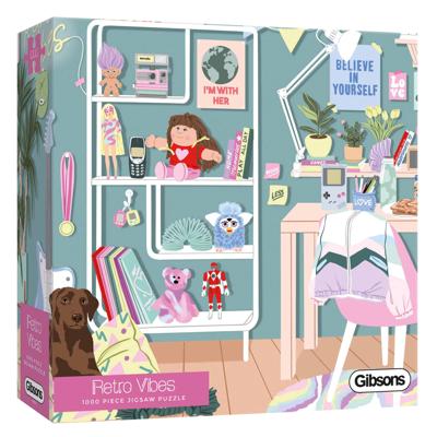 Gibsons puzzel - retro vibes - 1000 stukjes