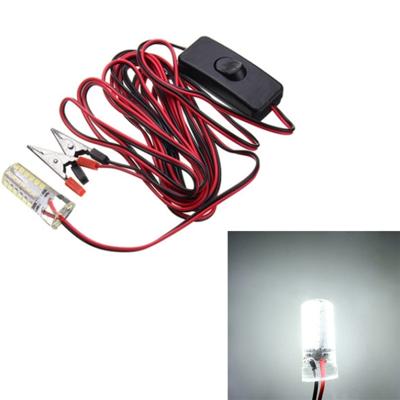 3W 48 LEDs SMD 2835 500LM boot visserij verlichting Attract vis onderwater nachtverlichting (koel wit)