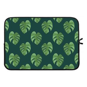 Monstera leaves: Laptop sleeve 13 inch