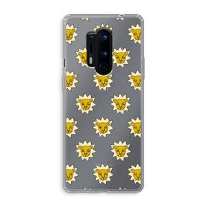 Leeuwenkoppen: OnePlus 8 Pro Transparant Hoesje