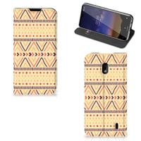 Nokia 2.2 Hoesje met Magneet Aztec Yellow - thumbnail