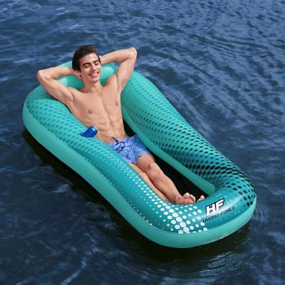 Bestway hydro force drijfbed sol venture 188x109 cm gaas blauw