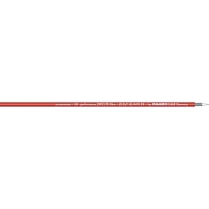 Sommer Cable 600-0253-01 Videokabel 1 x 0.08 mm² Rood per meter