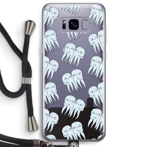 Octopussen: Samsung Galaxy S8 Plus Transparant Hoesje met koord