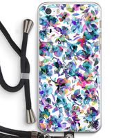 Hibiscus Flowers: iPhone 5 / 5S / SE Transparant Hoesje met koord