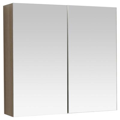 Differnz Reno spiegelkast FSC® | eiken | 75 x 70 x 18 cm