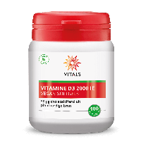 Vitamine D3 2000 IE - 100 softgels