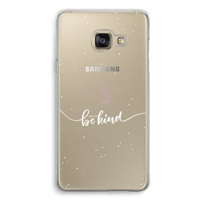 Be(e) kind: Samsung A3 (2017) Transparant Hoesje