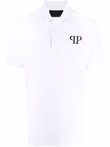 Philipp Plein polo Iconic Plein - Blanc