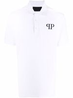 Philipp Plein polo Iconic Plein - Blanc