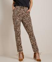 slim fit broek met all-over print slim fit broek met all-over print