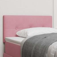 Hoofdbord Wandgemonteerd met hoofdeinde Roze 80 cm Fluweel