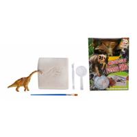 DinoWorld Fossiel Hakken Puzzel met Extra Dinosaurus Figuur DinoWorld Fossiel Hakken Puzzel met Extra Dinosaurus Figuur