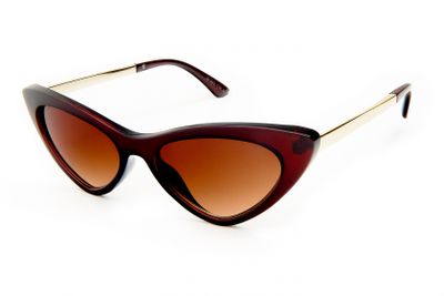 Kost zonnebril dames vlinder bruin/goud (20 044) Kost zonnebril dames vlinder bruin/goud (20 044)